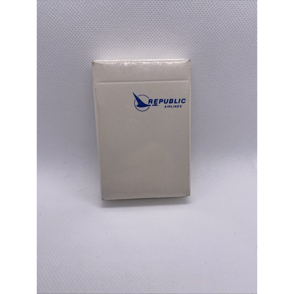 Vintage Republic Airlines Sealed Deck of Playing Cards